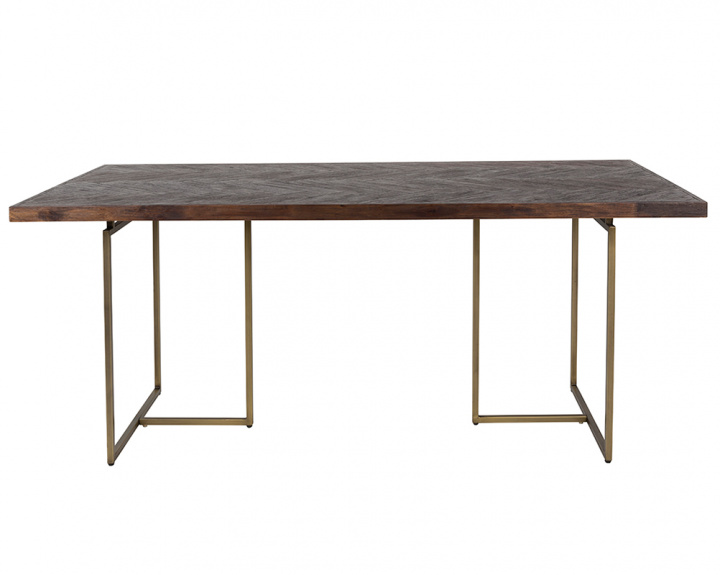 Table à manger \'Class\' - 220x90cm - Marron dans le groupe Meubles / Tables / Table à manger chez Reforma (2100014)