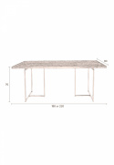 Table à manger \'Class\' - 220x90cm - Marron
