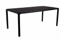 Table \'Storm\' 180x90cm - Noir