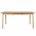 Table \'Glimpse\' 120-162x80cm - Chêne