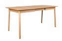 Table \'Glimpse\' 120-162x80cm - Chêne
