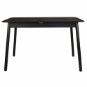 Table \'Glimpse\' 120-162x80 cm - Noir
