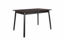 Table \'Glimpse\' 120-162x80 cm - Noir