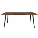 Table à manger \'Alagon\' 180x90cm - Marron