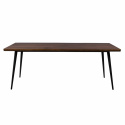 Table à manger \'Alagon\' 200x90cm - Marron