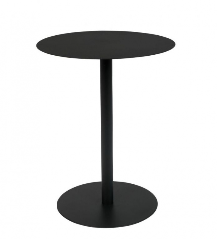 Table bistro \'Snow\' - Noir dans le groupe Meubles / Tables / Tables rondes chez Reforma (2100101)