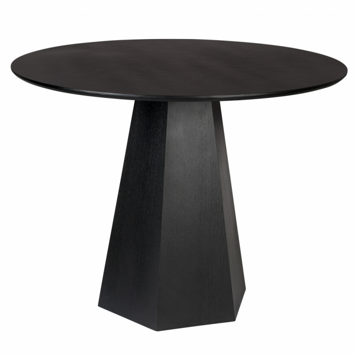 Table à manger \'Pilar\' Ronde 100cm - Noir dans le groupe Meubles / Tables / Table à manger chez Reforma (2100109)