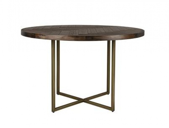 Table à manger \'Class\' Ronde 120cm - Brun dans le groupe Meubles / Tables / Table à manger chez Reforma (2100139)
