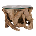 Table basse \'Grand Canyon\' - Naturel/Verre