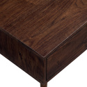 Table basse \'Prime\' - Noyer/Laiton