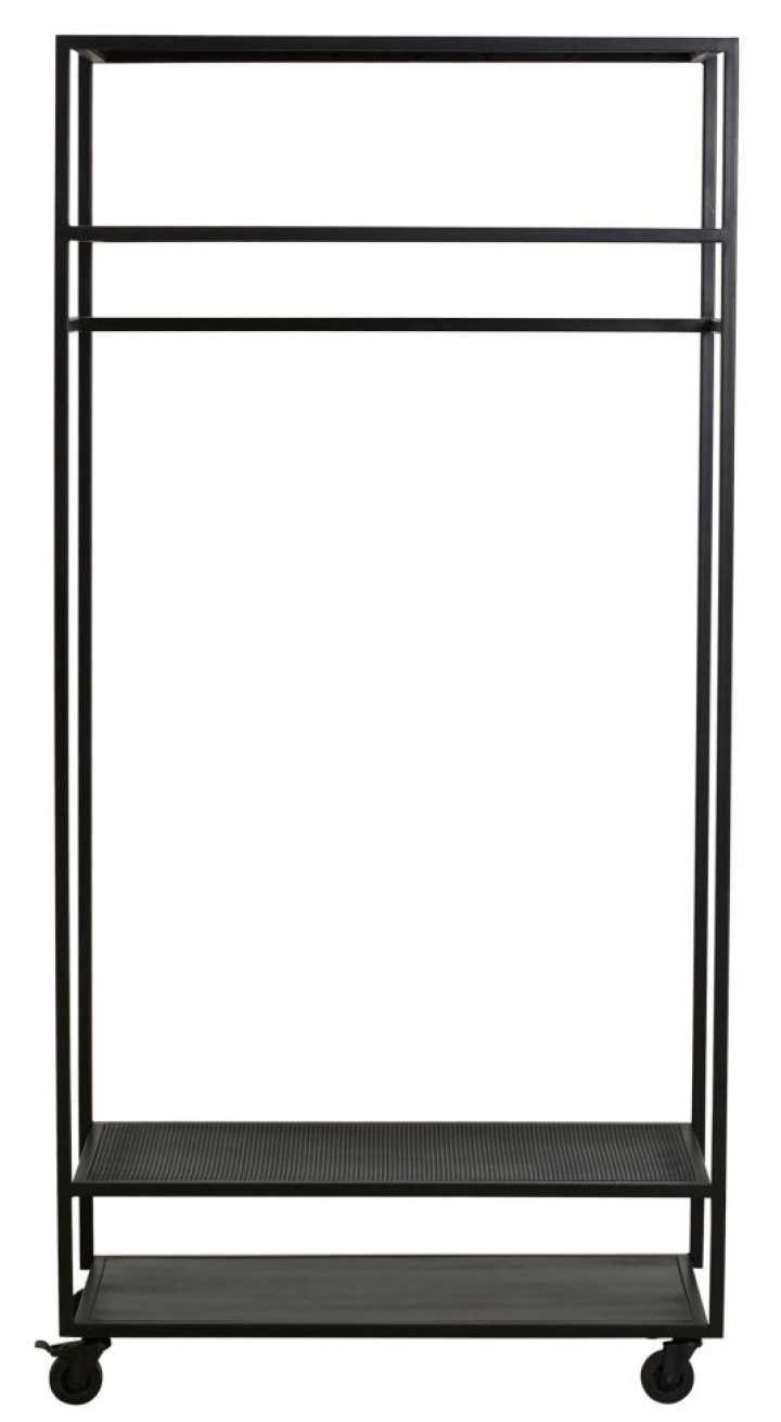 Étagère \'Malta\' - Noir dans le groupe Meubles / Étagères & rangement / Cintres à vêtements chez Reforma (2104)