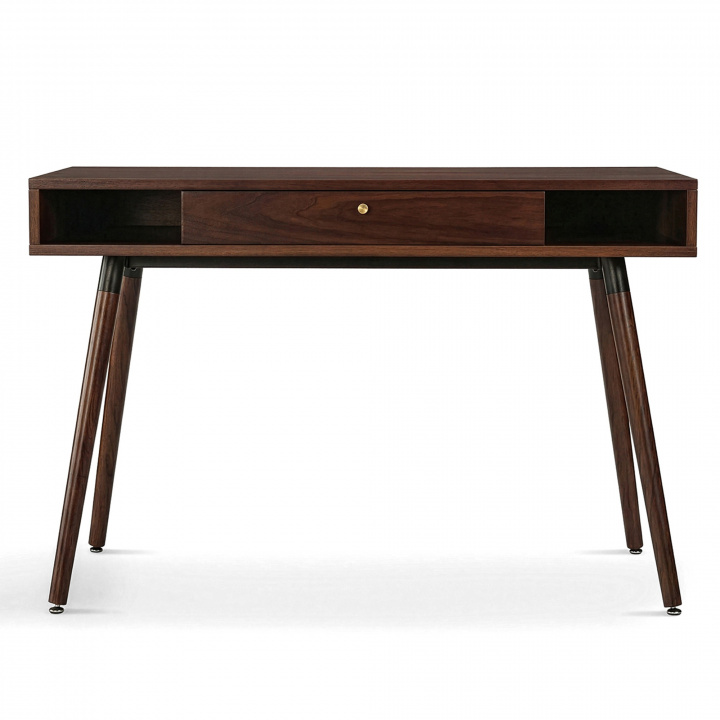 Bureau \'Prime\' - Noyer dans le groupe Meubles / Tables / Bureaux chez Reforma (2105)