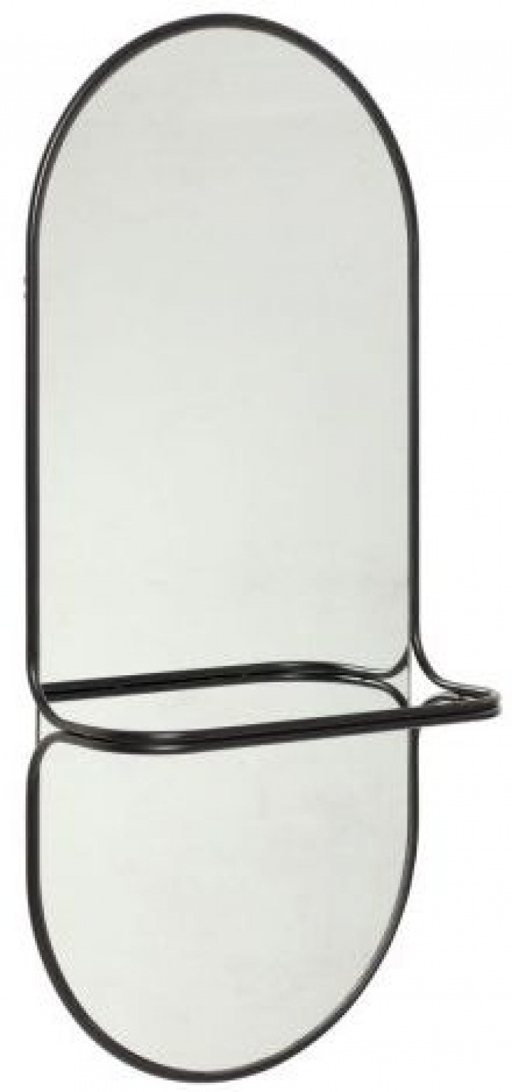Miroir \'Carry\' - Noir dans le groupe Décoration / Décoration / Miroirs chez Reforma (21101)