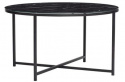 Table basse \'Norm\' - Noir/Marmite/Vitre