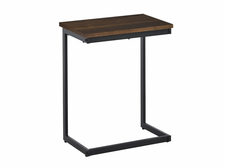 Table de chevet \'Twine\' - Noyer/Noir dans le groupe Meubles / Tables / Tables de chevet chez Reforma (21703-walnut)