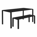 Table de jardin \'Vondel\' - Noir 168,5x87