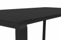 Table de jardin \'Vondel\' 214x97cm - Noir