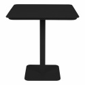 Table bistro \'Vondel\' 71x71cm - Noir
