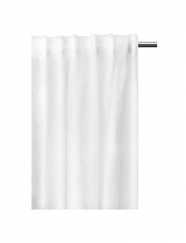 Rideau à bande fronce \'Dalsland\' 145x290 - Blanc dans le groupe Décoration / Textiles / Rideaux chez Reforma (222429038)