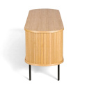 Meuble TV \'Holmvik\' - Naturel/Noir