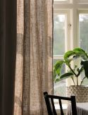 Rideau \'Sunshine\' 140x290 - Naturel
