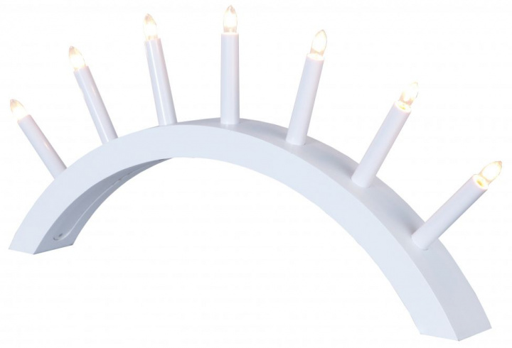 Bougeoir de l\'Avent \'Aura\' - Blanc dans le groupe Éclairage / Lampes / Éclairage de Noël chez Reforma (230-00)