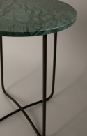 Table d\'appoint \'Emerald\' - Noir/Vert