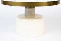 Table d\'appoint \'Glam\' - Blanc