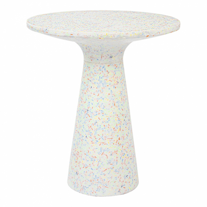 Table d\'appoint \'Victoria\' - Blanc/Multi dans le groupe Meubles / Tables / Tables d\'appoint chez Reforma (2300305)