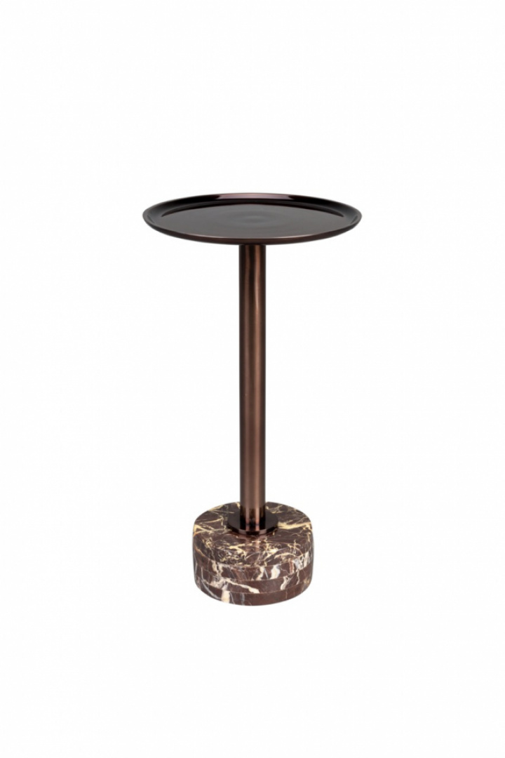 Table d’appoint \'Pose\' – Marron dans le groupe Meubles / Tables / Tables d\'appoint chez Reforma (2300321)