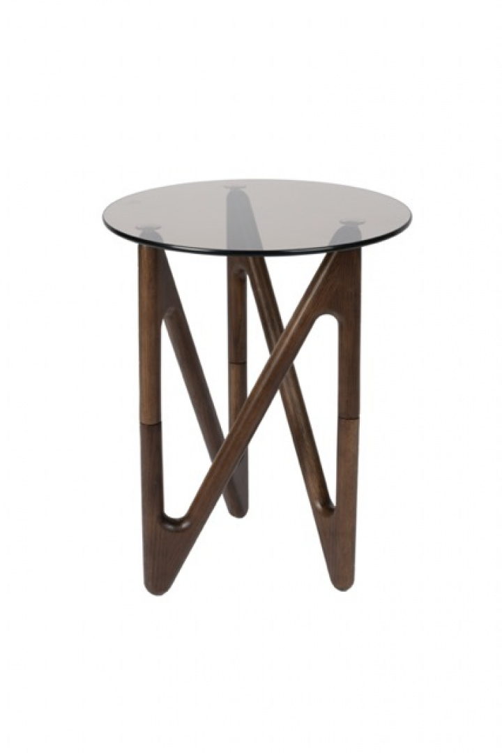 Table d\'appoint \'Naia\' 40x40 - Brun dans le groupe Meubles / Tables / Tables d\'appoint chez Reforma (2300326)