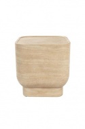 Table d\'appoint \'Noble\' Carrée - Beige