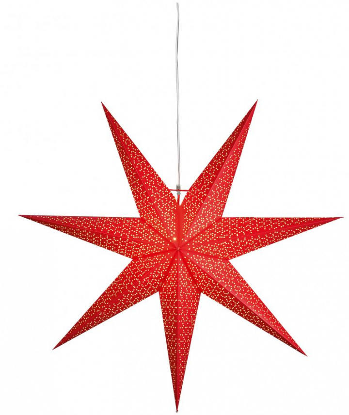 Étoile de Noël \'Dot\' 100cm - Rouge dans le groupe Éclairage / Lampes / Éclairage de Noël chez Reforma (231-27)