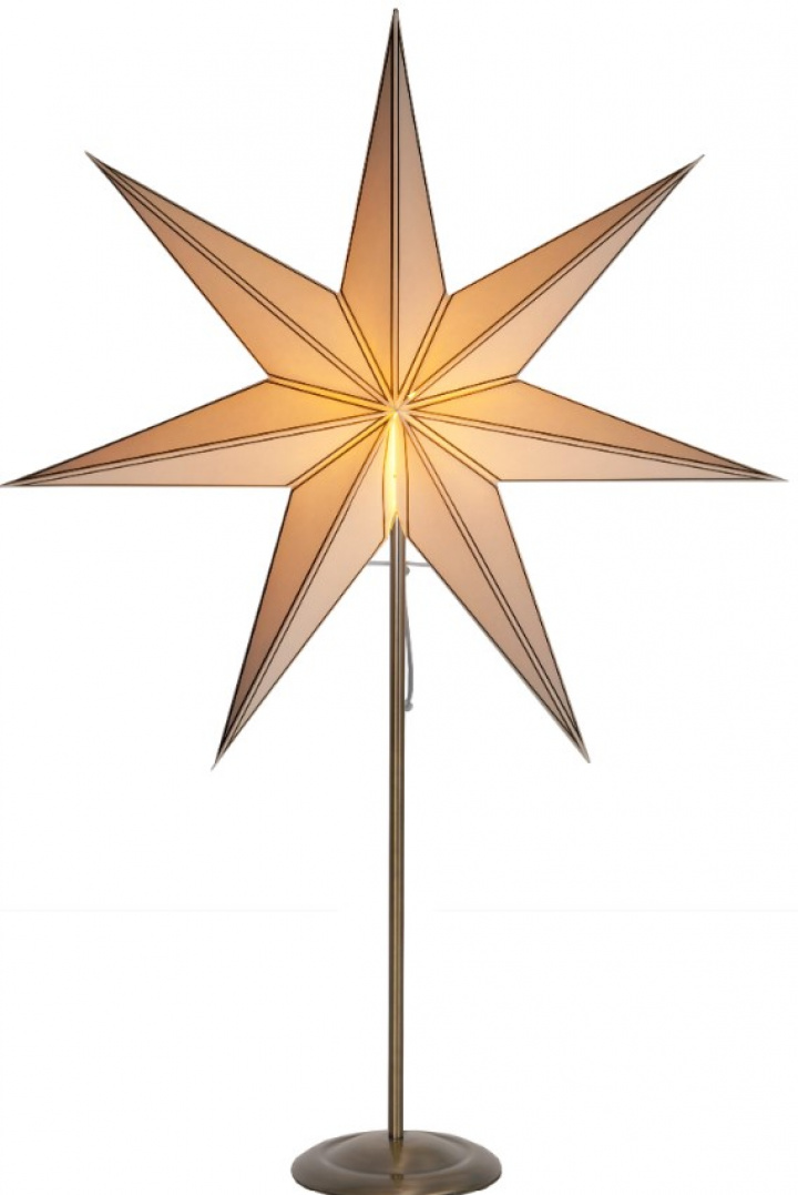 Étoile de Noël \'Nicolas\' - Blanc dans le groupe Éclairage / Lampes / Éclairage de Noël chez Reforma (234-82)