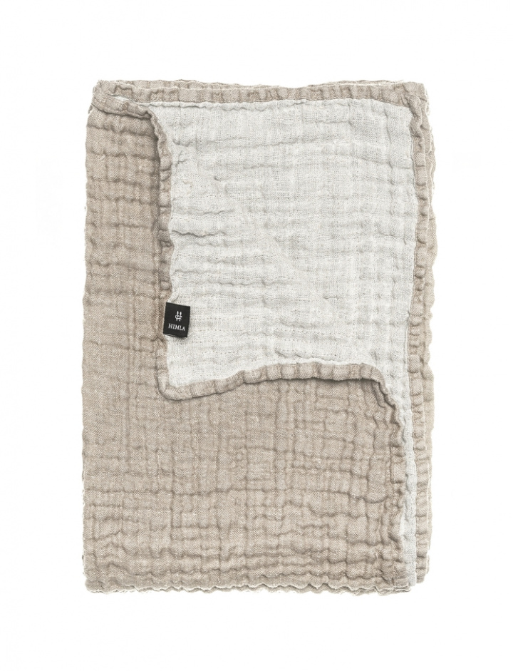 Couverture \'Hannelin\' 160x260 - Naturel dans le groupe Décoration / Textiles / Couverture chez Reforma (23691621)