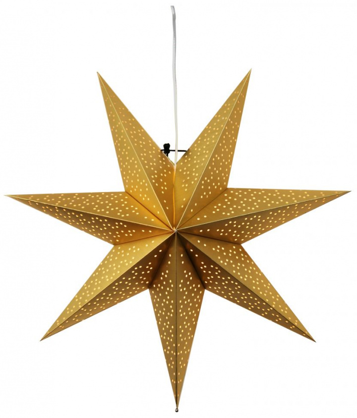 Étoile de Noël \'Dot\' 54cm - Or dans le groupe Éclairage / Lampes / Éclairage de Noël chez Reforma (237-27)
