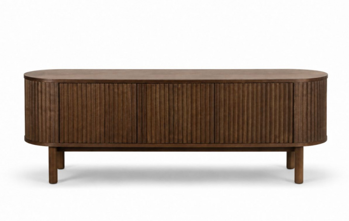 Meuble TV \'Myshult\' 160x40cm - Noyer dans le groupe Meubles / Étagères & rangement / Meubles TV chez Reforma (2372-1-walnut)