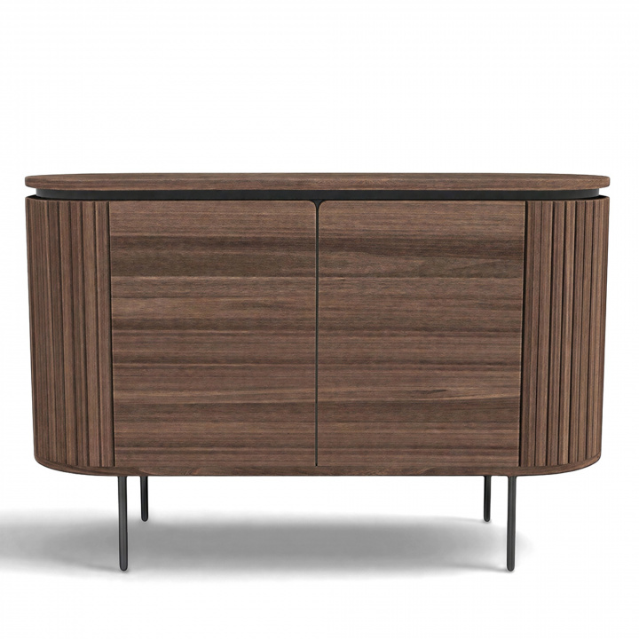 Buffet \'K&auml;rra\' - Noyer/Noir dans le groupe CAMPAGNE / Meubles / Étagères & Rangement chez Reforma (2374-walnut-svart)