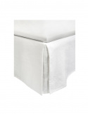 Housse de lit \'Weeknight\' 90x220x52 - Blanc