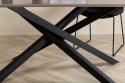 Table à manger \'Skellefteå\' 180x90cm - Noir