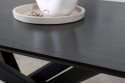 Table à manger \'Antica\' 180x90cm - Noir