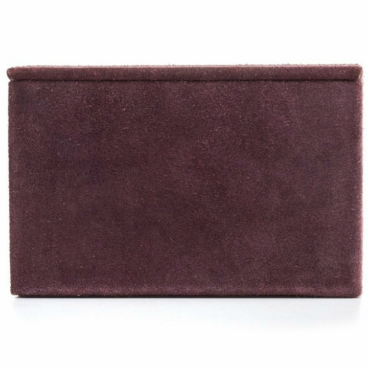 Boîte de rangement \'Hallon\' - Suède/Aubergine dans le groupe Meubles / Étagères & rangement / Petits rangements chez Reforma (30021)