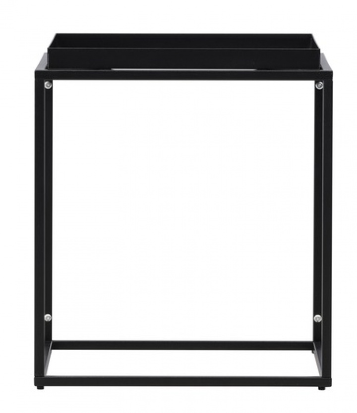 Table d\'appoint \'Trento\' - Noir dans le groupe Meubles / Tables / Tables d\'appoint chez Reforma (30120-100)