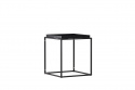Table d\'appoint \'Trento\' - Noir