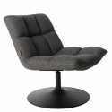Fauteuil \'Bar\' - Gris foncé