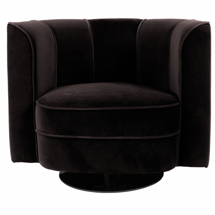 Fauteuil \'Flower\' - Noir dans le groupe Meubles / Meubles d\'assise / Fauteuils chez Reforma (3100068)