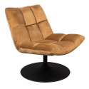 Fauteuil \'Bar\' - Velours/Or