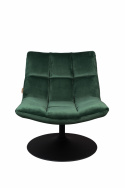 Fauteuil \'Bar\' - Velours/Vert