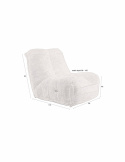 Fauteuil inclinable \'Hamilton\' - Brun