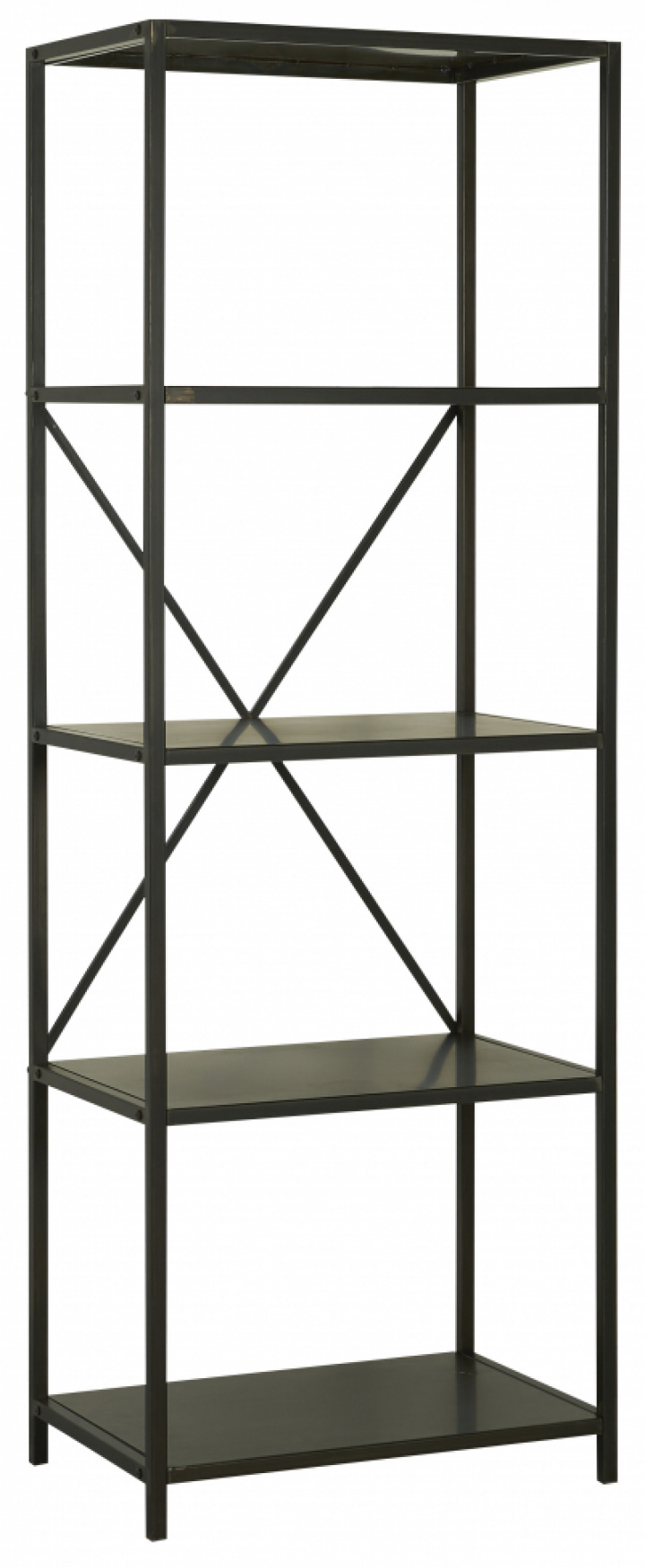 Bibliothèque \'Unique\' 2 - Métal dans le groupe Meubles / Étagères & rangement / Bibliothèques chez Reforma (31091-25)